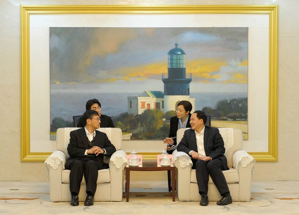 增進合作、共謀發(fā)展———常石舟山董事長拜訪舟山市長